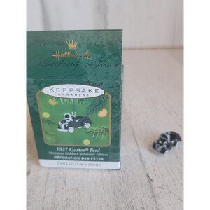 Hallmark 1937 Garton Ford ornament Xmas miniature car